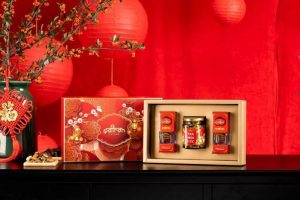 Chất liệu carton lạnh của vỏ hộp quà Tết bán sẵn