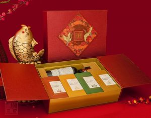 Nhận đặt làm vỏ hộp quà Tết hiện đại tại xưởng in Đại Dương